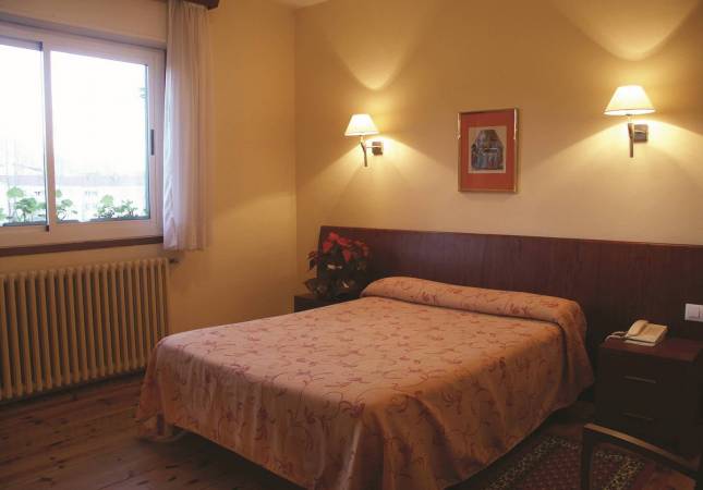 Espaciosas habitaciones en Hotel la Pardina. La mayor comodidad con los mejores precios de Huesca